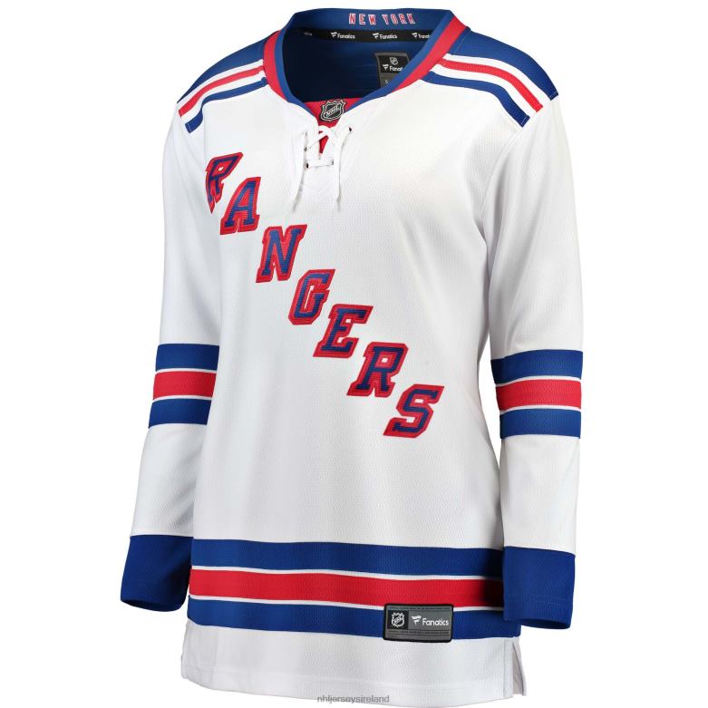 NHL Women New York Rangers Fanatics Branded White Away Breakaway Jersey D002V479 Clothing