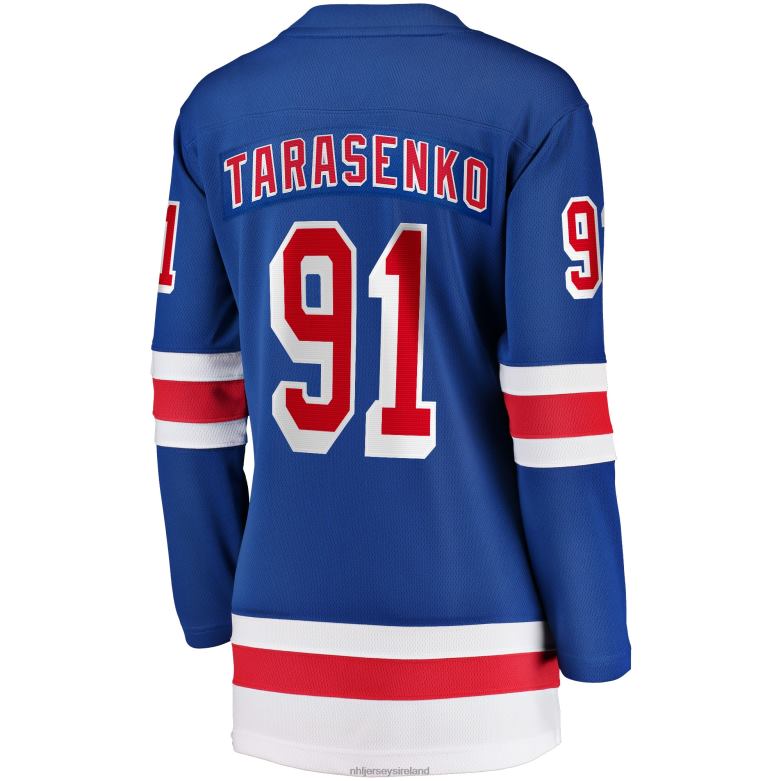 NHL Women New York Rangers Vladimir Tarasenko Fanatics Branded Royal Premier Breakaway Player Jersey D002V983 Clothing