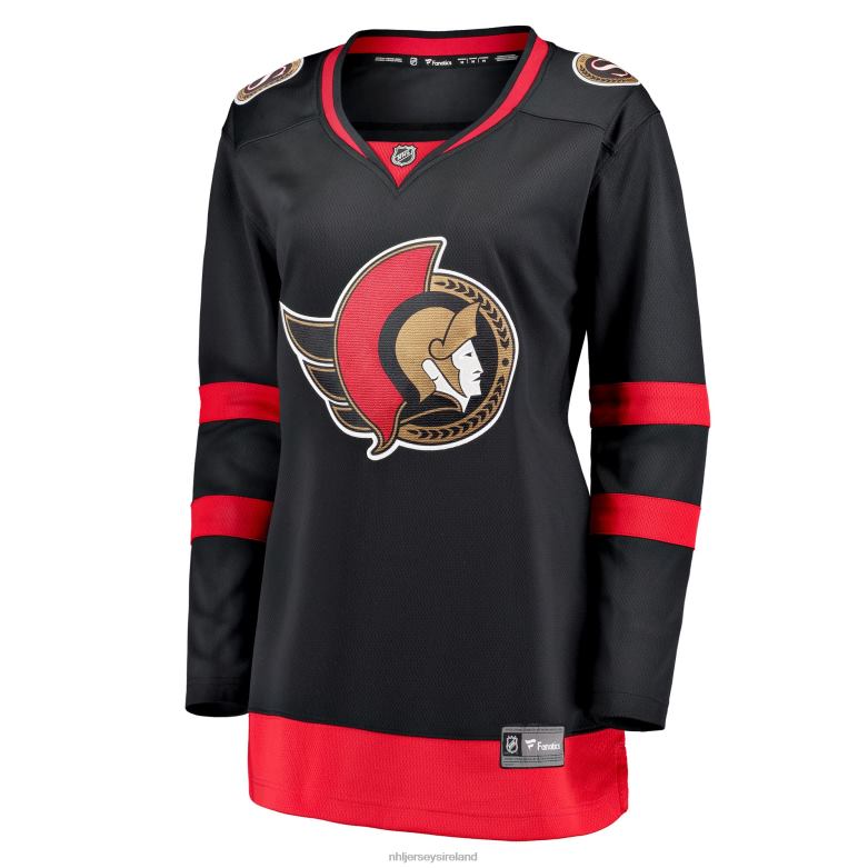 NHL Women Ottawa Senators Fanatics Branded Black 2020/21 Home Breakaway Jersey D002V1483 Clothing
