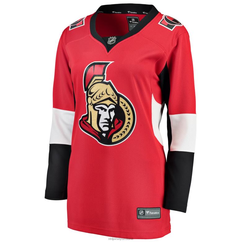 NHL Women Ottawa Senators Fanatics Branded Red Breakaway Home Blank Jersey D002V2150 Clothing