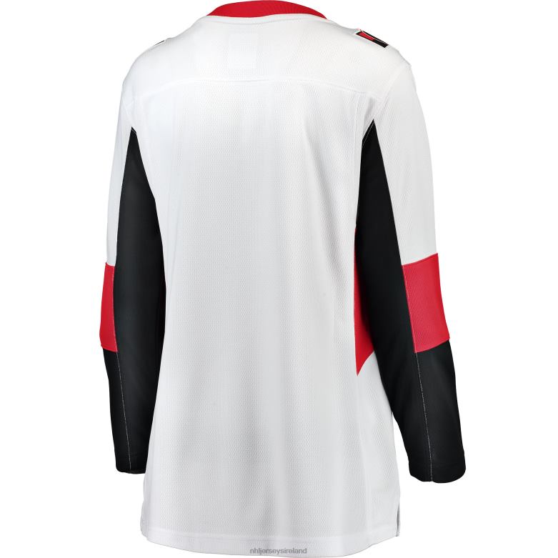 NHL Women Ottawa Senators Fanatics Branded White Away Breakaway Jersey D002V2246 Clothing