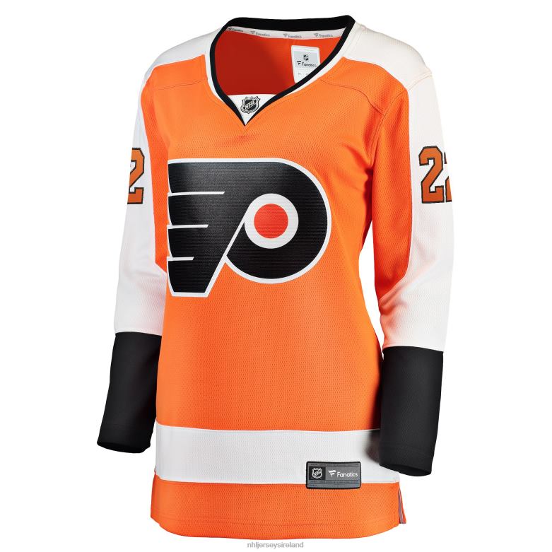 NHL Women Philadelphia Flyers Brendan Lemieux Fanatics Branded Orange Home Breakaway Jersey D002V2035 Clothing