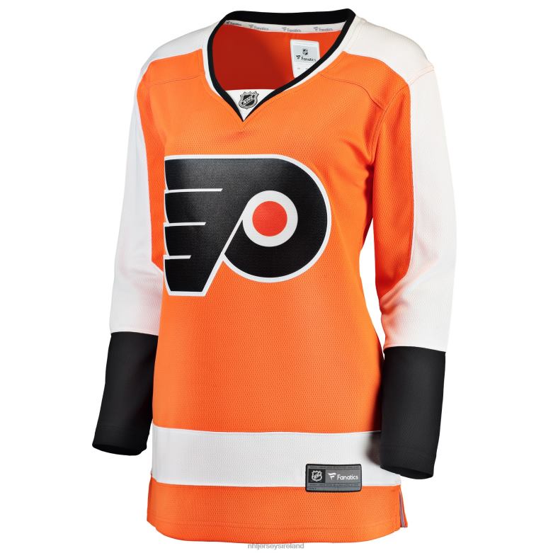 NHL Women Philadelphia Flyers Fanatics Branded Orange Breakaway Home Jersey D002V1159 Clothing