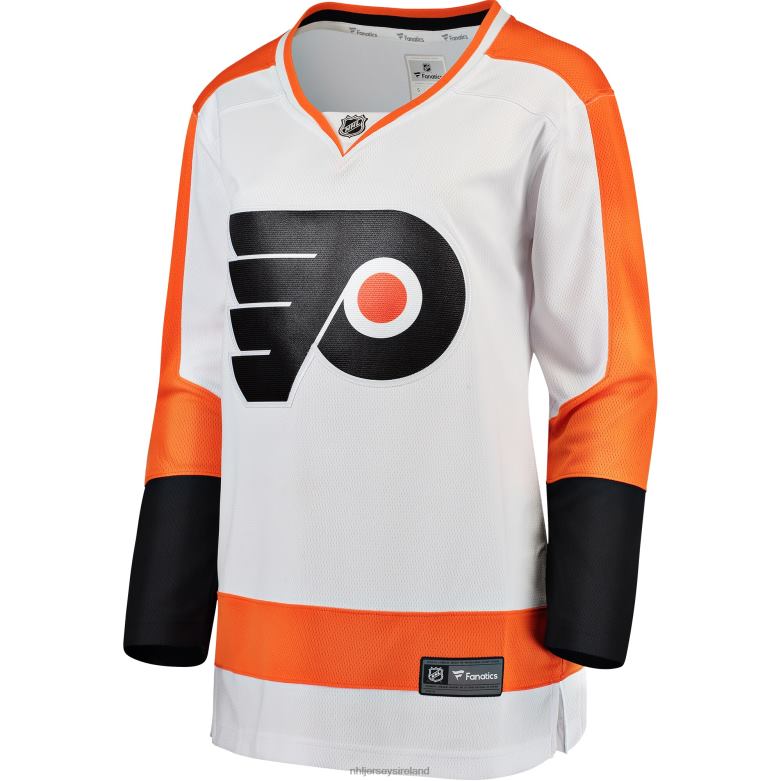 NHL Women Philadelphia Flyers Fanatics Branded White Away Breakaway Custom Jersey D002V1417 Clothing