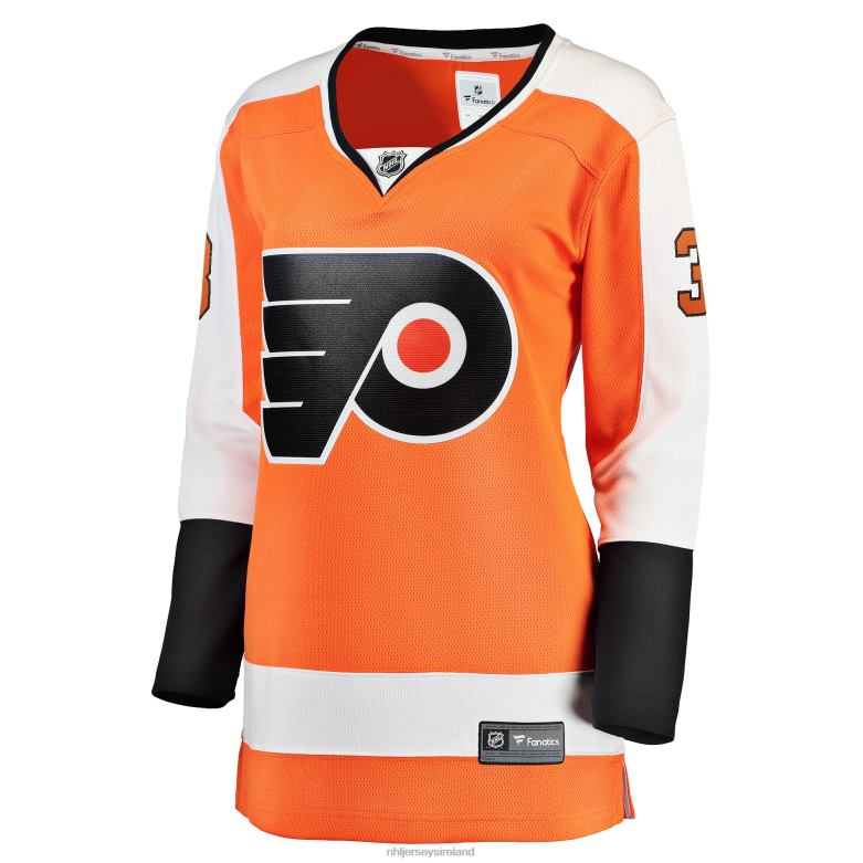 NHL Women Philadelphia Flyers Keith Yandle Fanatics Branded Orange Home Breakaway Player Jersey D002V2174 Clothing