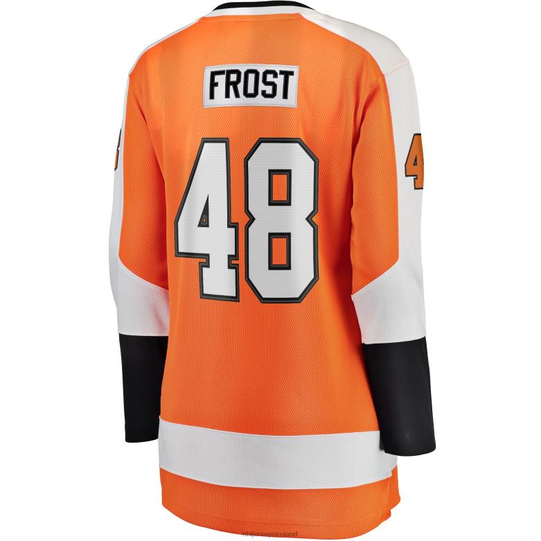 NHL Women Philadelphia Flyers Morgan Frost Fanatics Branded Orange Breakaway Player Jersey D002V1563 Clothing