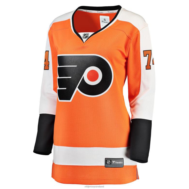 NHL Women Philadelphia Flyers Owen Tippett Fanatics Branded Orange Home Breakaway Player Jersey D002V1378 Clothing