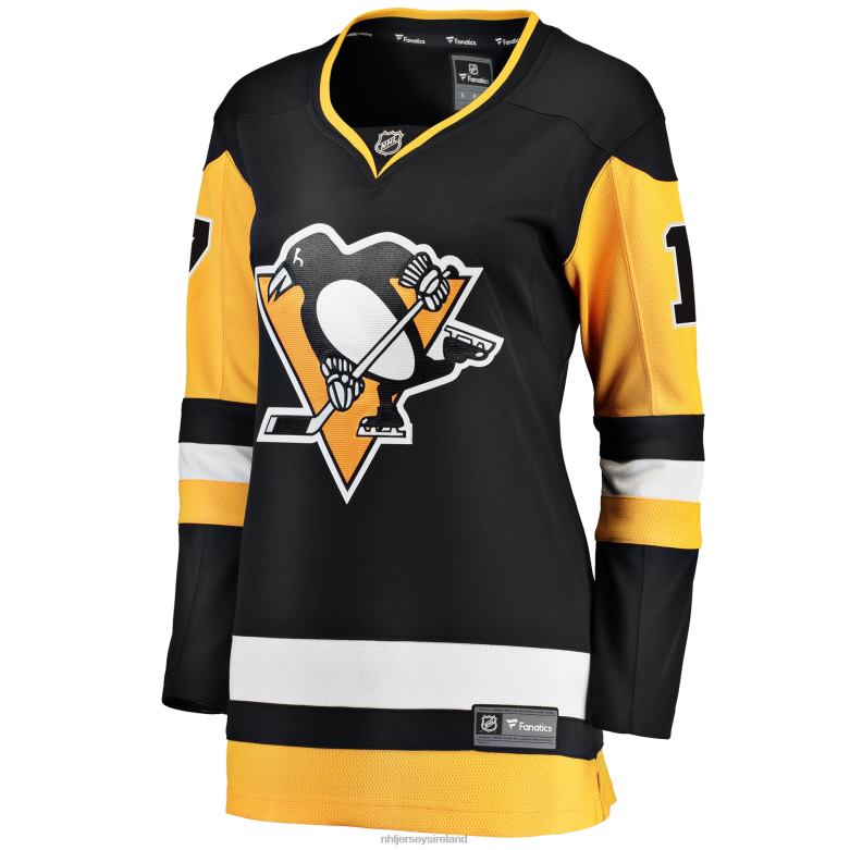 NHL Women Pittsburgh Penguins Bryan Rust Fanatics Branded Black Premier Breakaway Player Jersey D002V1358 Clothing