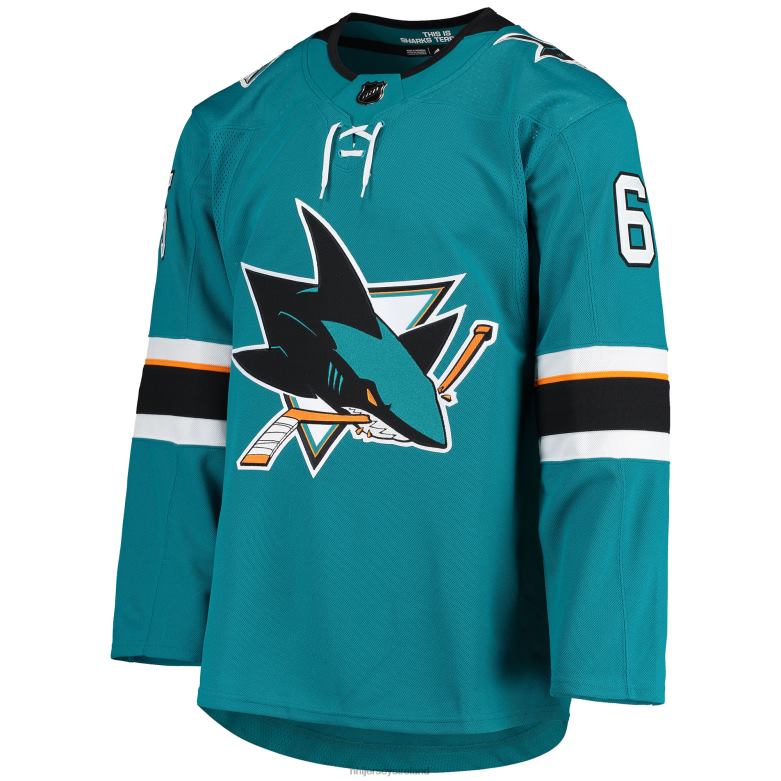 NHL Women San Jose Sharks Erik Karlsson Fanatics Branded Teal Breakaway Home Team Player Jersey D002V2304 Clothing