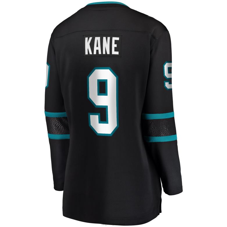 NHL Women San Jose Sharks Evander Kane Fanatics Branded Black Alternate Premier Breakaway Jersey D002V1055 Clothing