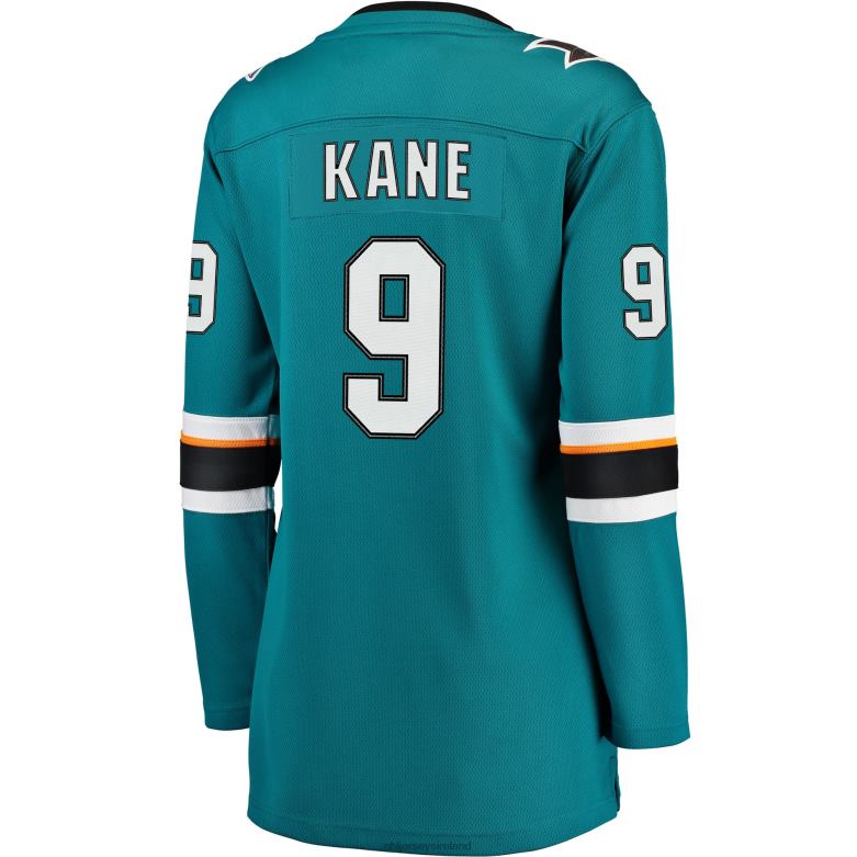 NHL Women San Jose Sharks Evander Kane Fanatics Branded Teal Premier Breakaway Player Jersey D002V1123 Clothing