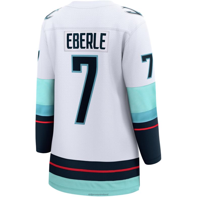 NHL Women Seattle Kraken Jordan Eberle Fanatics Branded White Away Premier Breakaway Player Jersey D002V864 Clothing