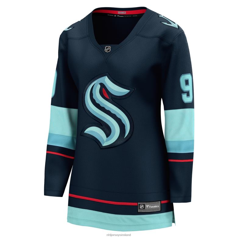 NHL Women Seattle Kraken Ryan Donato Fanatics Branded Deep Sea Blue Home Breakaway Player Jersey D002V1931 Clothing