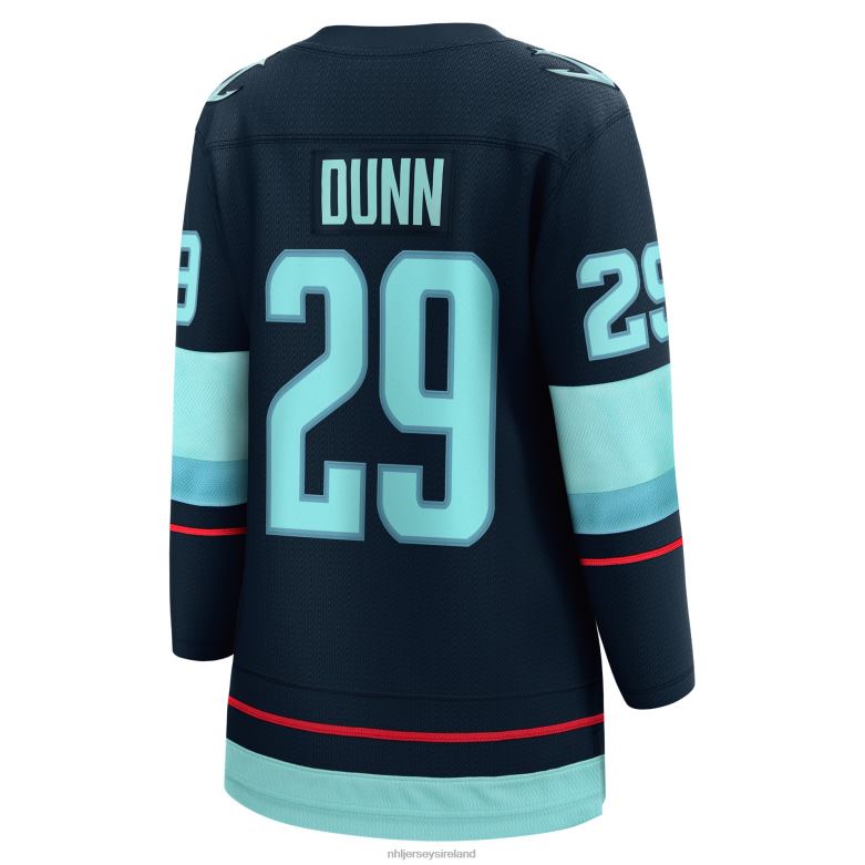 NHL Women Seattle Kraken Vince Dunn Fanatics Branded Deep Sea Blue Home Breakaway Player Jersey D002V361 Clothing