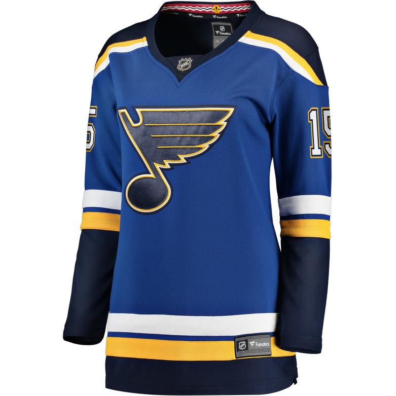 NHL Women St Louis Blues Jakub Vrana Fanatics Branded Blue Home Breakaway Jersey D002V1202 Clothing