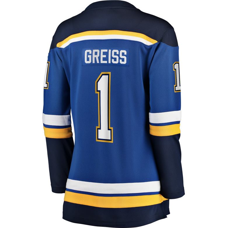 NHL Women St Louis Blues Thomas Greiss Fanatics Branded Blue Home Breakaway Player Jersey D002V1981 Clothing