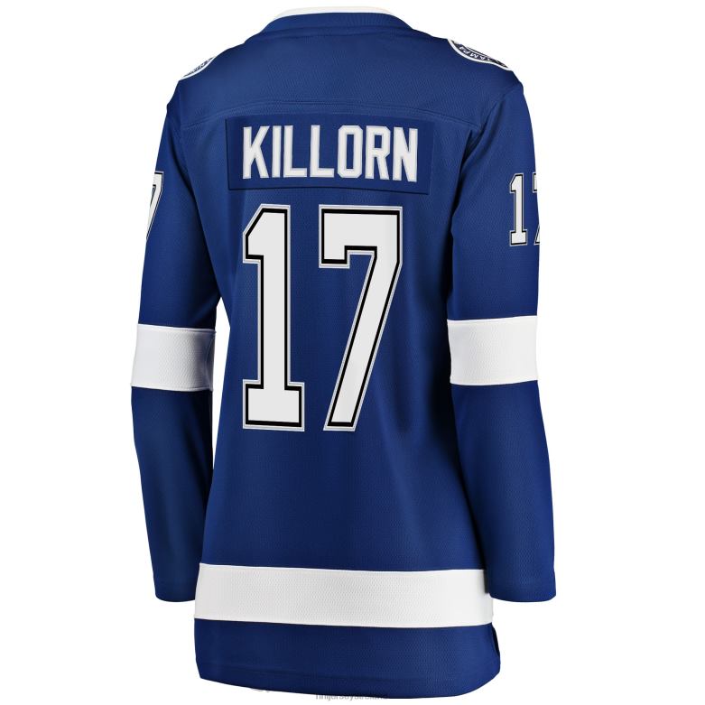 NHL Women Tampa Bay Lightning Alex Killorn Fanatics Branded Blue Breakaway Player Jersey D002V1706 Clothing