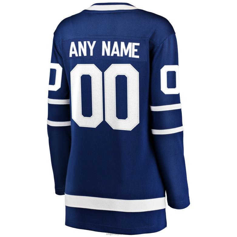 NHL Women Tampa Bay Lightning Fanatics Branded Blue Home Breakaway Custom Jersey D002V1407 Clothing