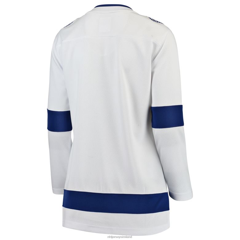 NHL Women Tampa Bay Lightning Fanatics Branded White Away Breakaway Jersey D002V1758 Clothing