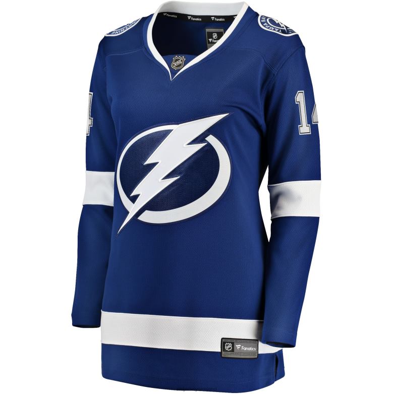 NHL Women Tampa Bay Lightning Pat Maroon Fanatics Branded Blue Home Breakaway Jersey D002V1343 Clothing