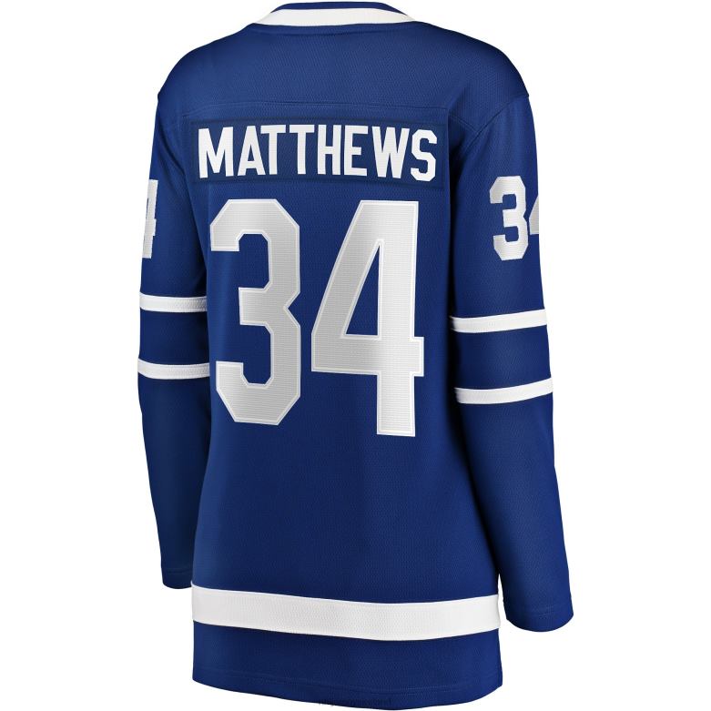 NHL Women Toronto Maple Leafs Auston Matthews Fanatics Branded Royal Home Breakaway Player Jersey D002V1196 Clothing