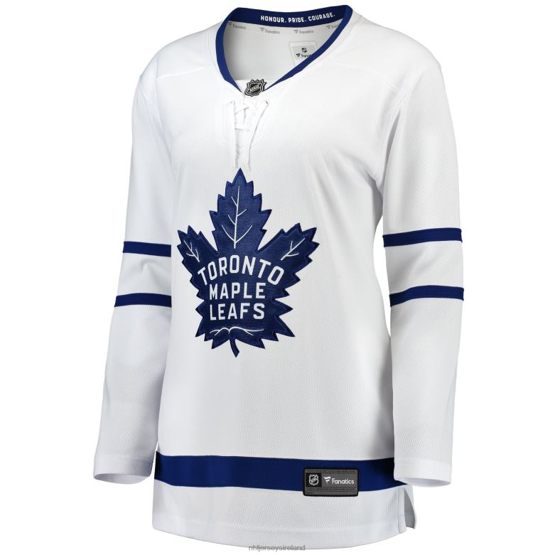 NHL Women Toronto Maple Leafs Fanatics Branded White Away Breakaway Jersey D002V1264 Clothing