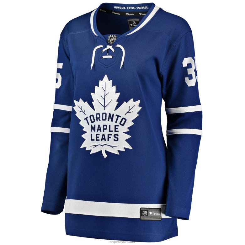 NHL Women Toronto Maple Leafs Ilya Samsonov Fanatics Branded Blue Home Breakaway Player Jersey D002V1792 Clothing