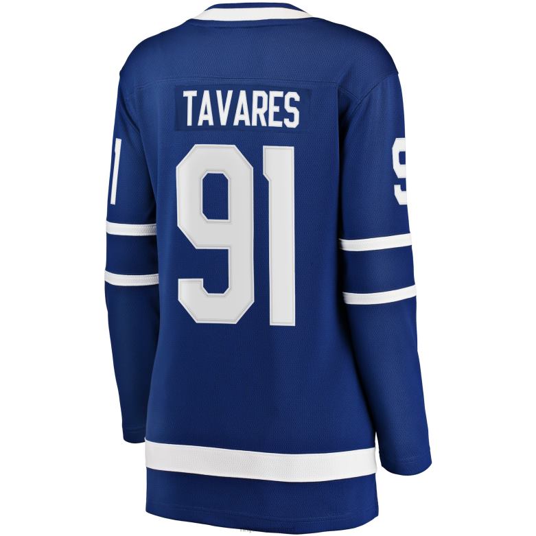 NHL Women Toronto Maple Leafs John Tavares Fanatics Branded Blue Home Breakaway Player Jersey D002V1649 Clothing