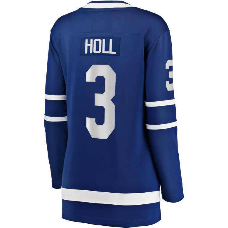 NHL Women Toronto Maple Leafs Justin Holl Fanatics Branded Blue Home Breakaway Player Jersey D002V2074 Clothing