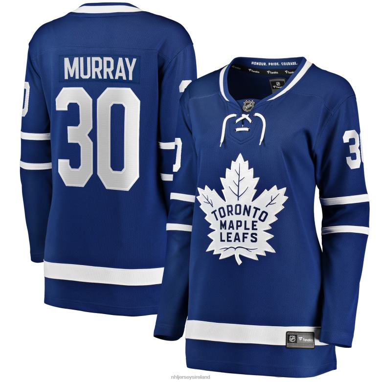NHL Women Toronto Maple Leafs Matt Murray Fanatics Branded Blue Home Breakaway Player Jersey D002V2075 Clothing