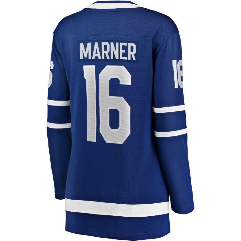 NHL Women Toronto Maple Leafs Mitchell Marner Fanatics Branded Blue Home Premier Breakaway Player Jersey D002V853 Clothing