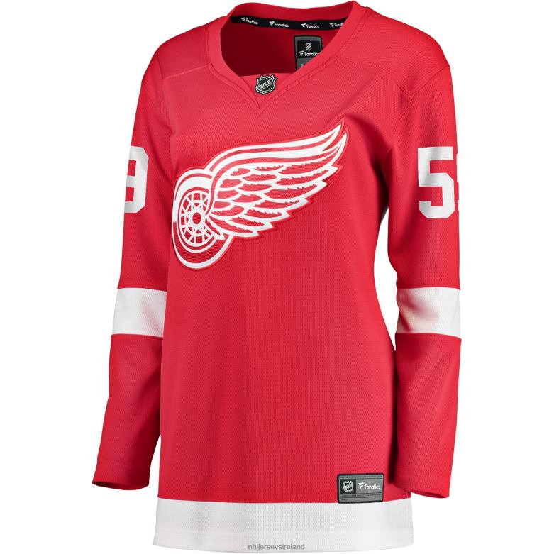 NHL Women Tyler Bertuzzi Detroit Red Wings Fanatics Branded Home Breakaway Player Jersey - Red D002V882 Clothing