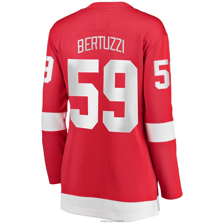 NHL Women Tyler Bertuzzi Detroit Red Wings Fanatics Branded Home Breakaway Player Jersey - Red D002V882 Clothing