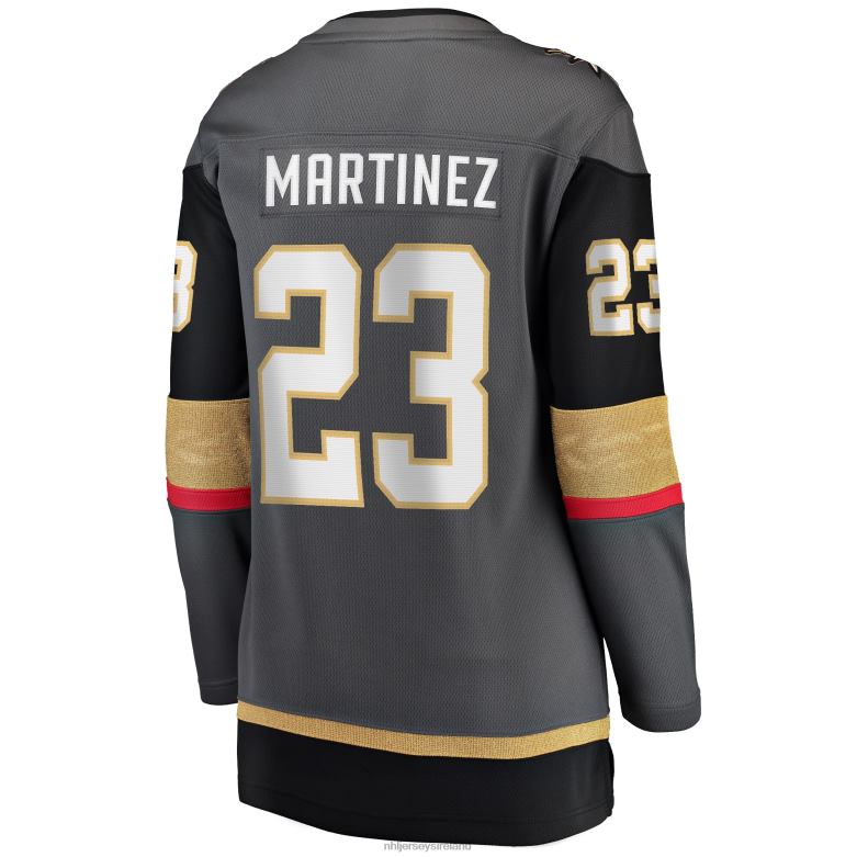 NHL Women Vegas Golden Knights Alec Martinez Fanatics Branded Gray Breakaway Alternate Player Jersey D002V1675 Clothing