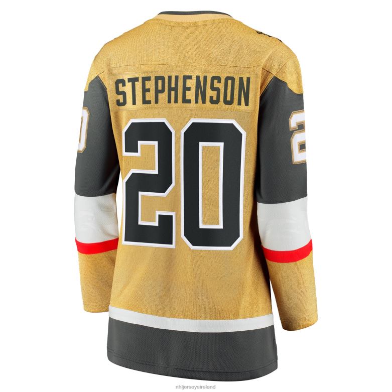 NHL Women Vegas Golden Knights Chandler Stephenson Fanatics Branded Gold Home Breakaway Jersey D002V1590 Clothing