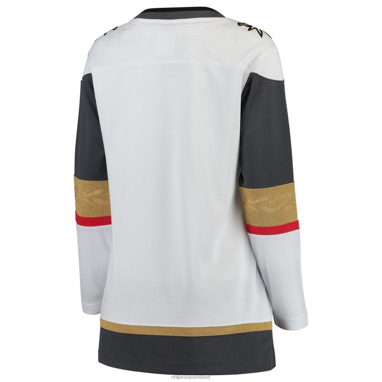 NHL Women Vegas Golden Knights Fanatics Branded White Away Breakaway Jersey D002V683 Clothing