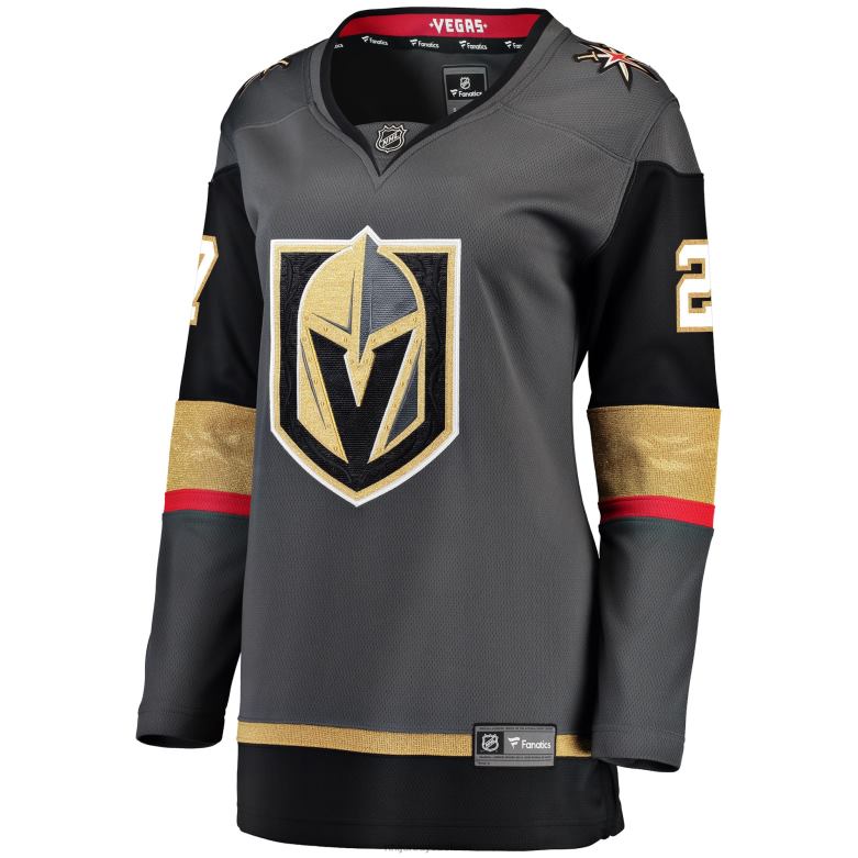 NHL Women Vegas Golden Knights Shea Theodore Fanatics Branded Gray Alternate Breakaway Player Jersey D002V1803 Clothing