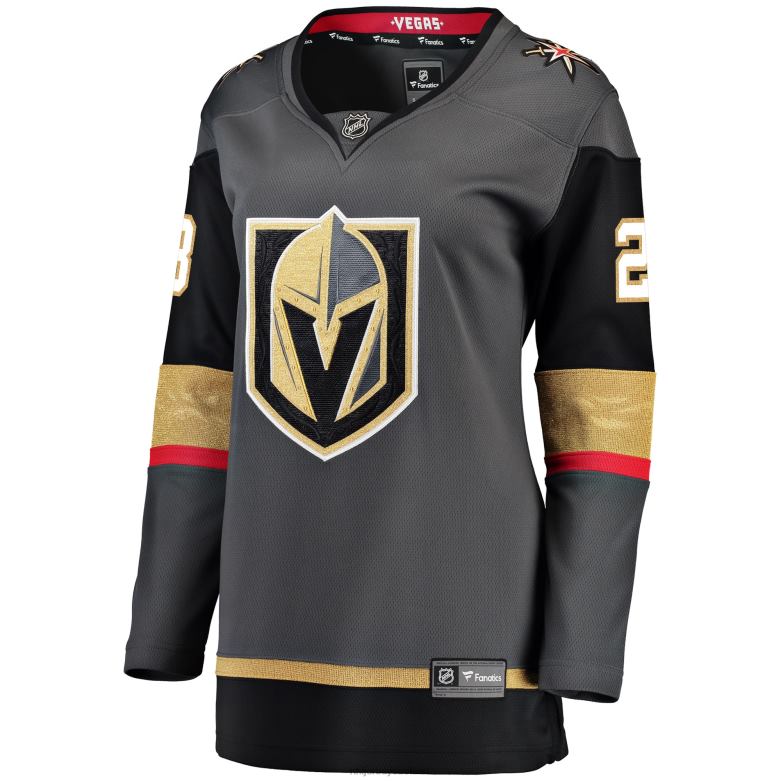 NHL Women Vegas Golden Knights William Carrier Fanatics Branded Gray Alternate Breakaway Player Jersey D002V1912 Clothing