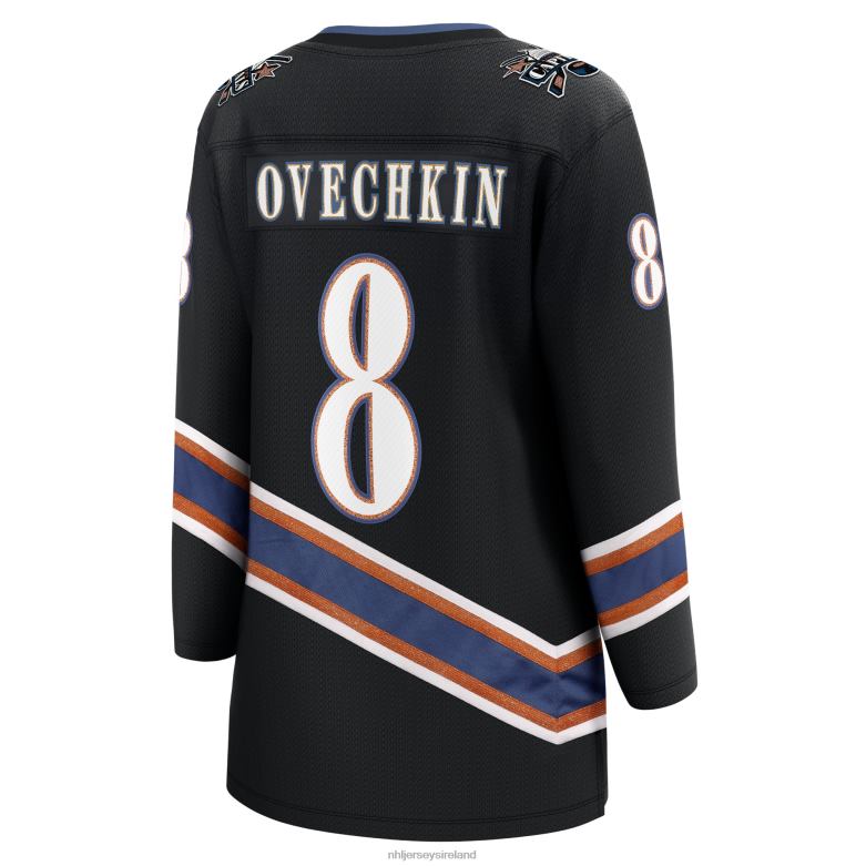 NHL Women Washington Capitals Alexander Ovechkin Fanatics Branded Black Special Edition 20 Breakaway Player Jersey D002V354 Clothing