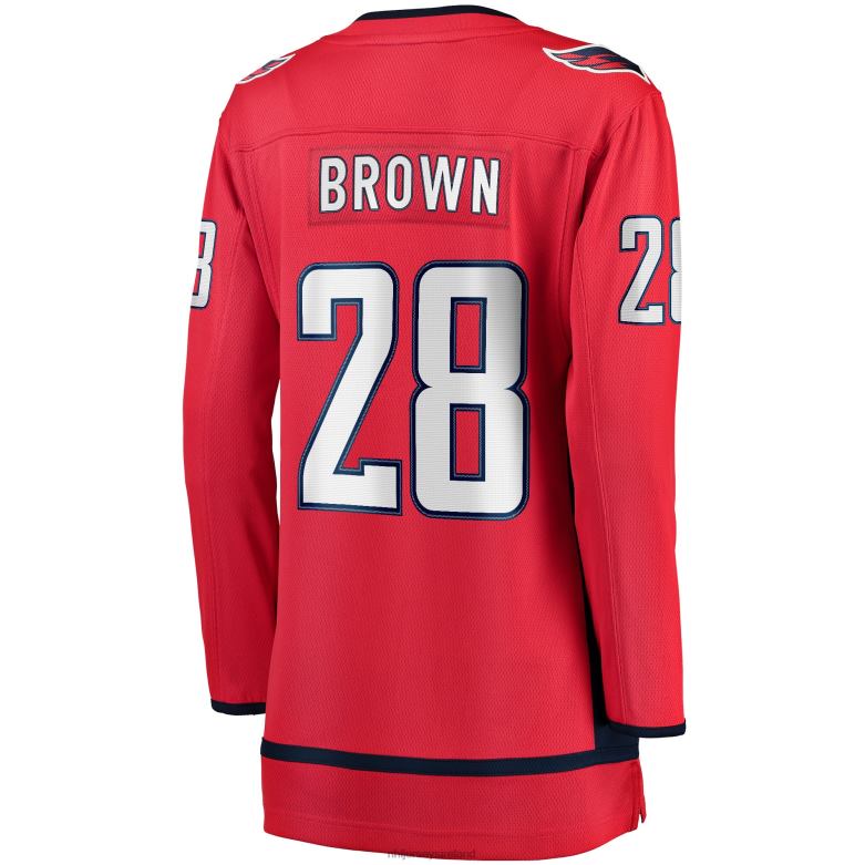 NHL Women Washington Capitals Connor Brown Fanatics Branded Red Home Breakaway Player Jersey D002V2406 Clothing