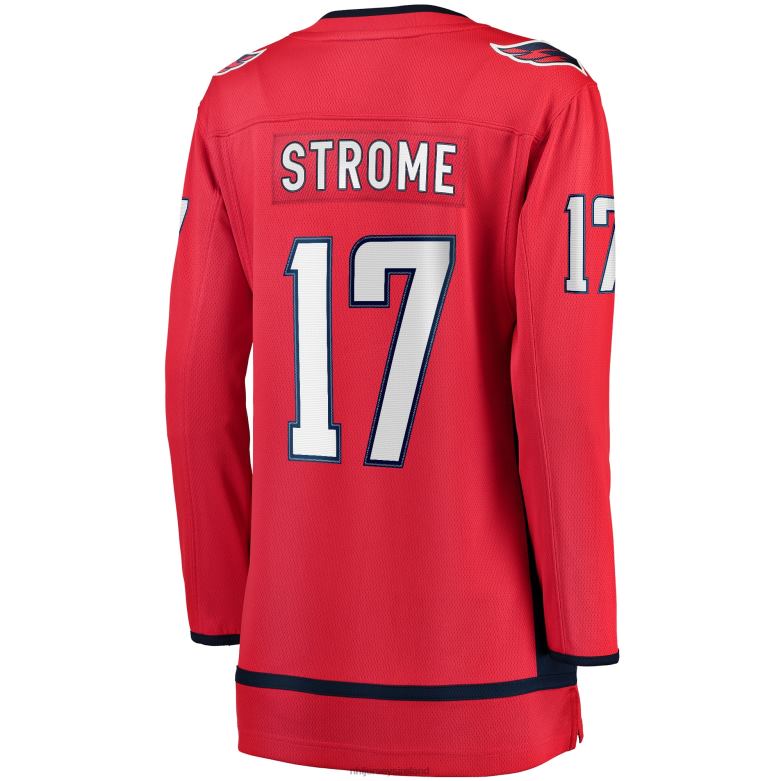 NHL Women Washington Capitals Dylan Strome Fanatics Branded Red Home Breakaway Player Jersey D002V1549 Clothing