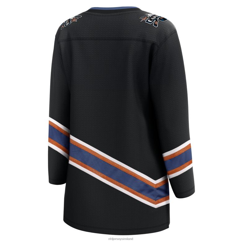NHL Women Washington Capitals Fanatics Branded Black Special Edition 20 Breakaway Blank Jersey D002V803 Clothing