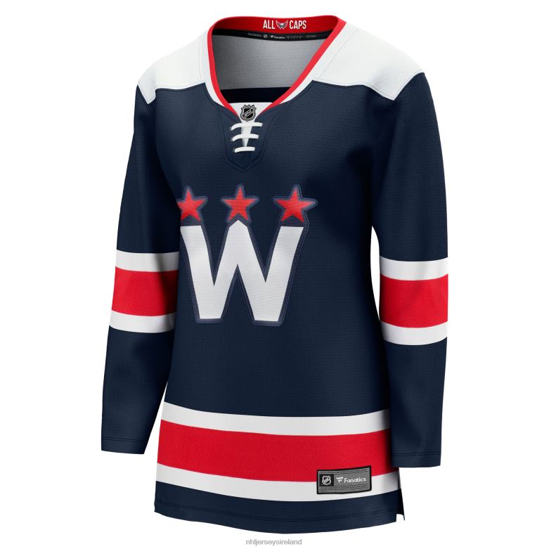 NHL Women Washington Capitals Fanatics Branded Navy 2020/21 Alternate Premier Breakaway Jersey D002V961 Clothing