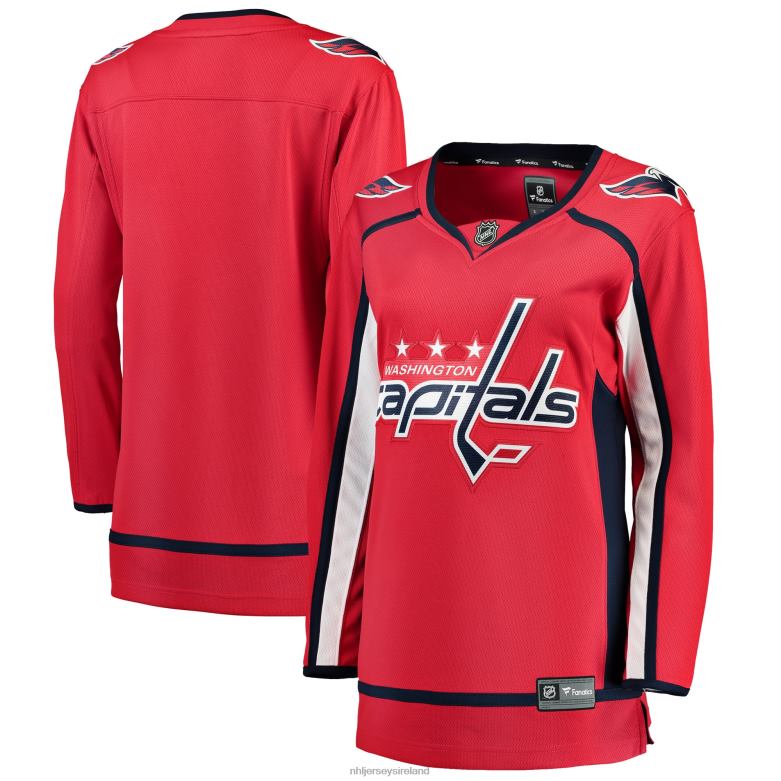 NHL Women Washington Capitals Fanatics Branded Red Breakaway Home Jersey D002V883 Clothing