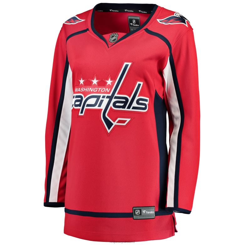 NHL Women Washington Capitals Fanatics Branded Red Breakaway Home Jersey D002V883 Clothing