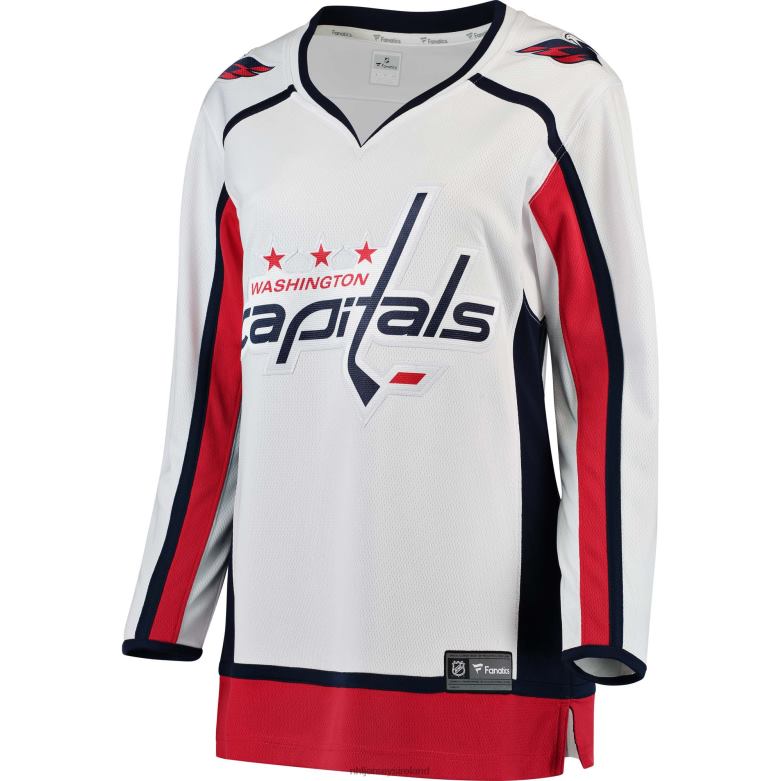 NHL Women Washington Capitals Fanatics Branded White Away Breakaway Jersey D002V1742 Clothing