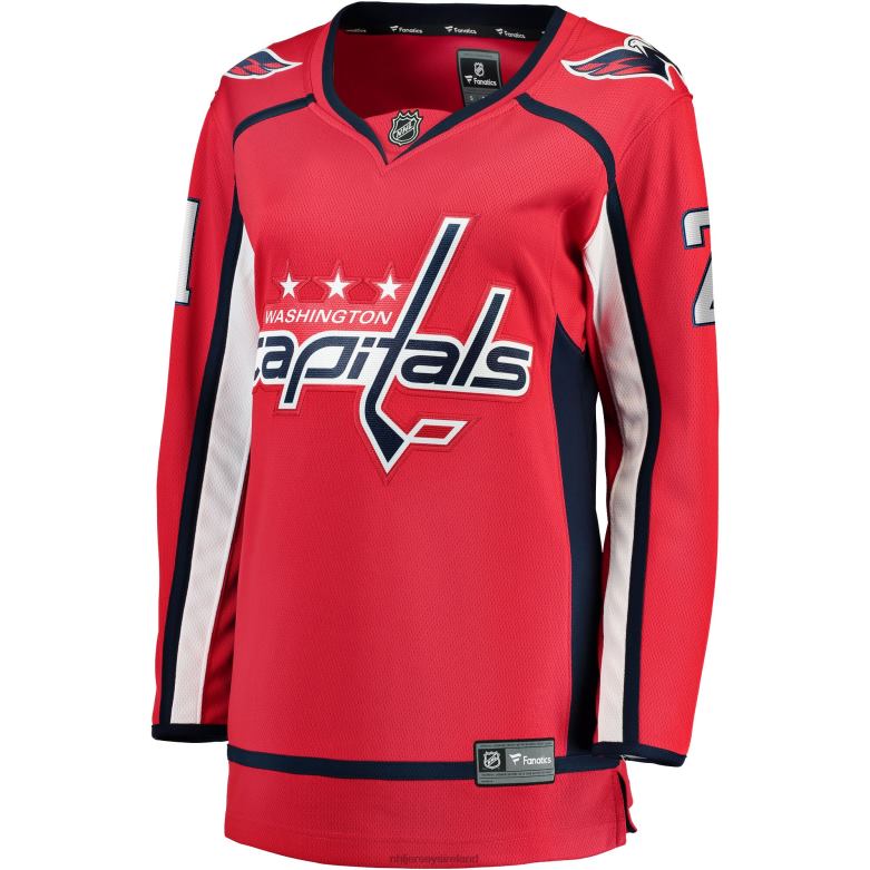 NHL Women Washington Capitals Garnet Hathaway Fanatics Branded Red Home Breakaway Jersey D002V1692 Clothing