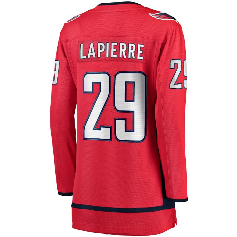 NHL Women Washington Capitals Hendrix Lapierre Fanatics Branded Red Home Breakaway Player Jersey D002V1765 Clothing