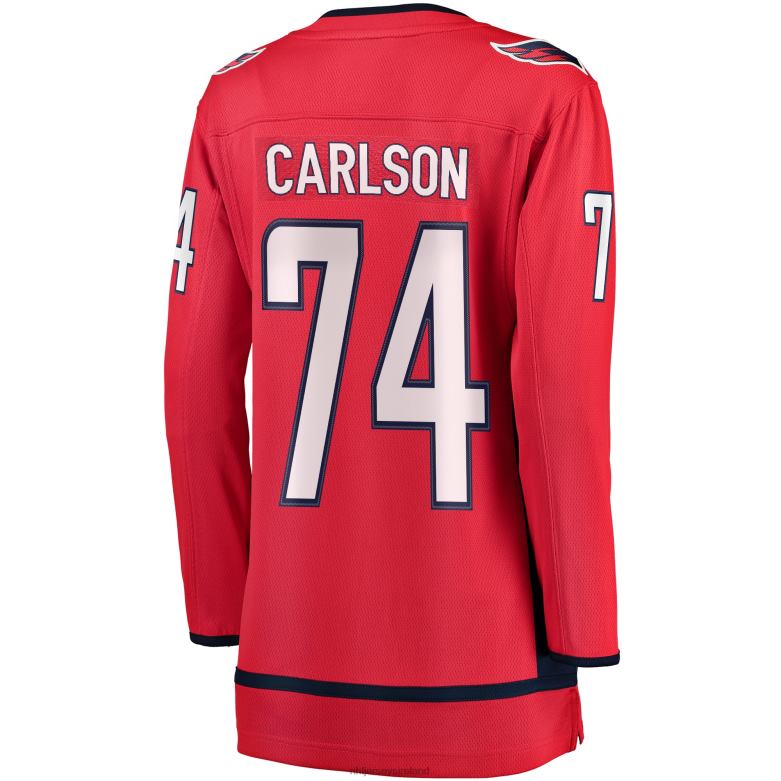 NHL Women Washington Capitals John Carlson Fanatics Branded Red Breakaway Player Jersey D002V1941 Clothing