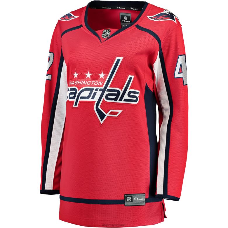 NHL Women Washington Capitals Martin Fehervary Fanatics Branded Red Home Breakaway Player Jersey D002V2303 Clothing